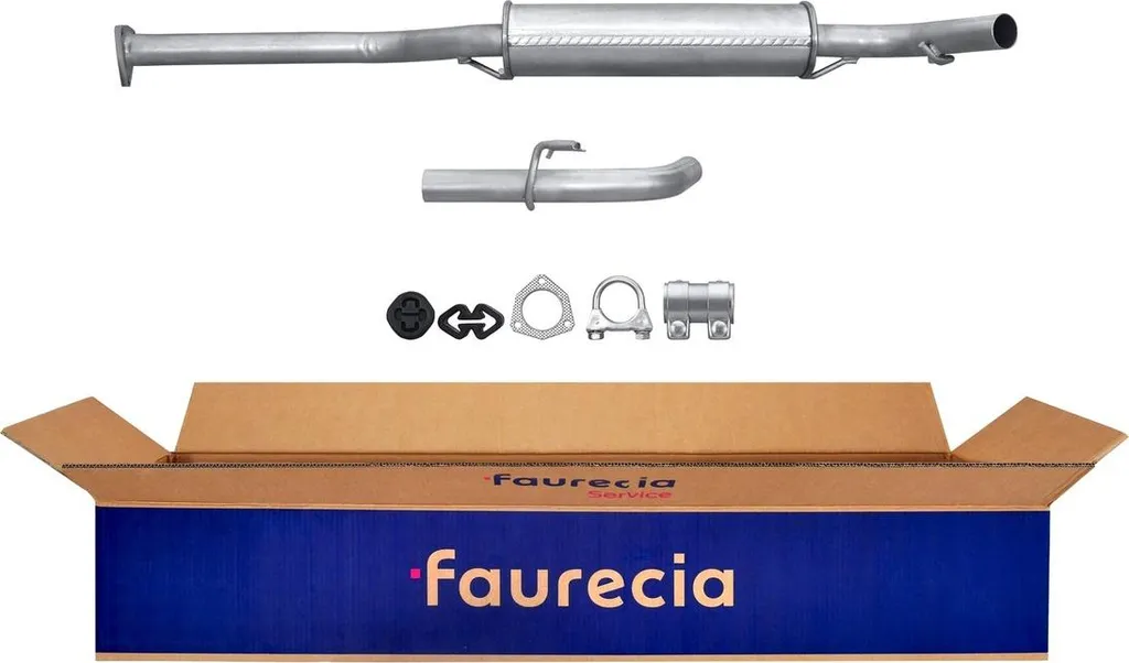 Silencieux avant FAURECIA IAM-Expertise pour SKODA FAVORIT berline
