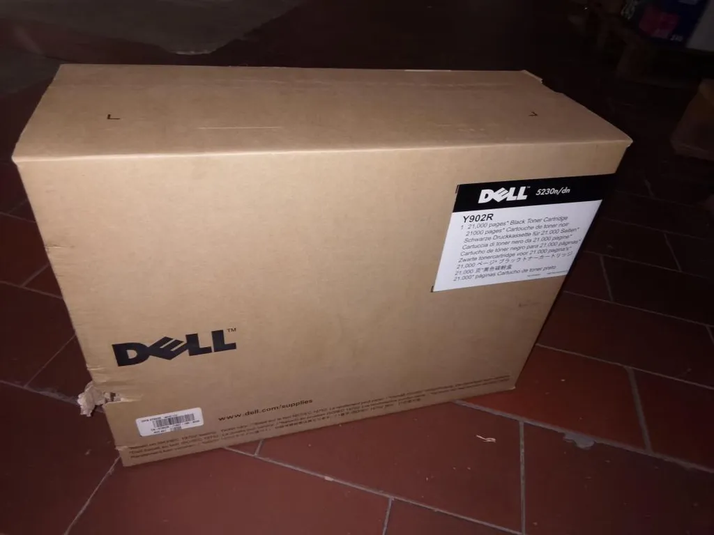 Cartouche toner Dell noir 21k pages pour impression bureautique intense