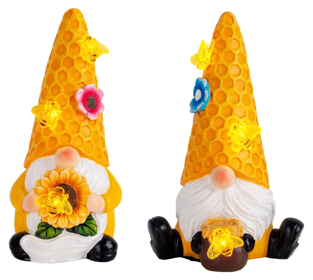2er-Set Deko-/Solarleuchte "ABBY", ca. 17 cm hoch, aus Produktbild 
