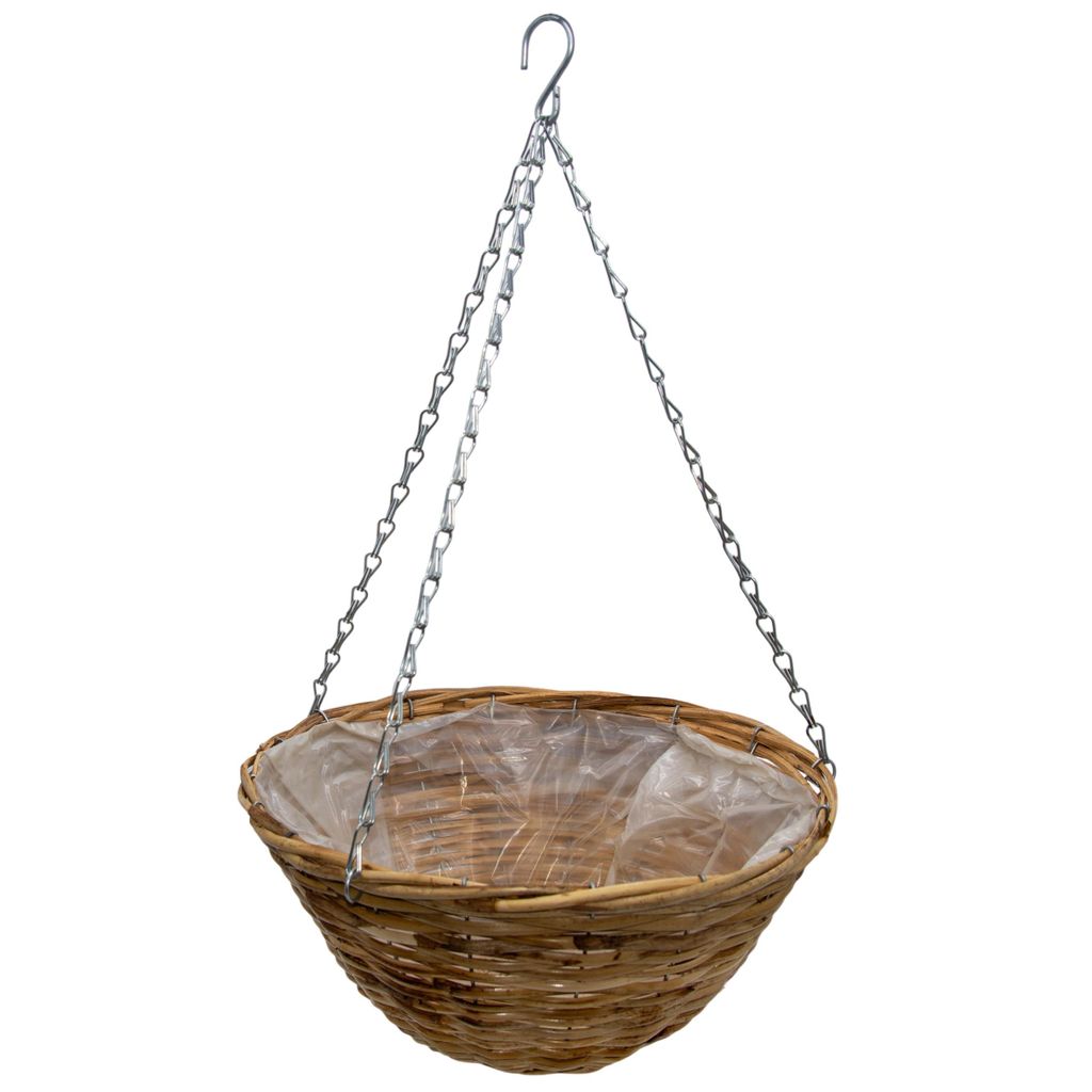 Weide Blumentopf zum hängen Ø 35 cm - inkl. Kette - Hängeampel