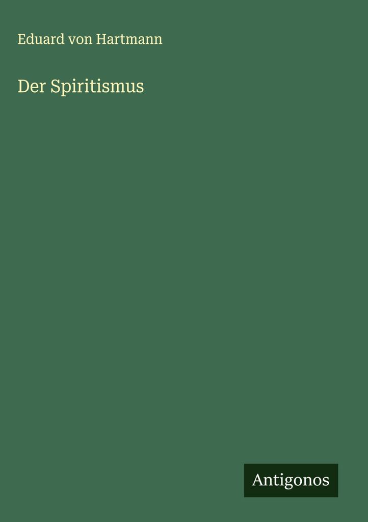 Der Spiritismus