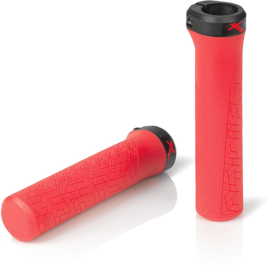 XLC GR-G26 Griffe Sport 1x Klemmung 135 mm Ø 22 mm, rot (1 Paar)