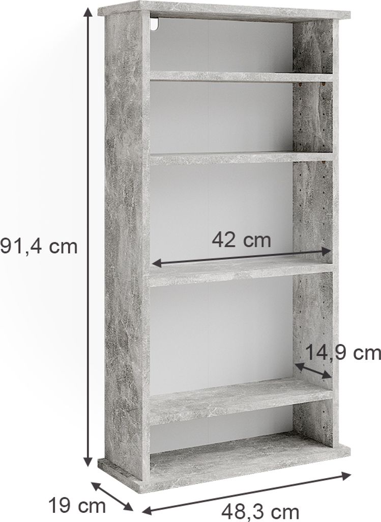 Boekenkast Japano New Brown 240cm | Zen Lifestyle