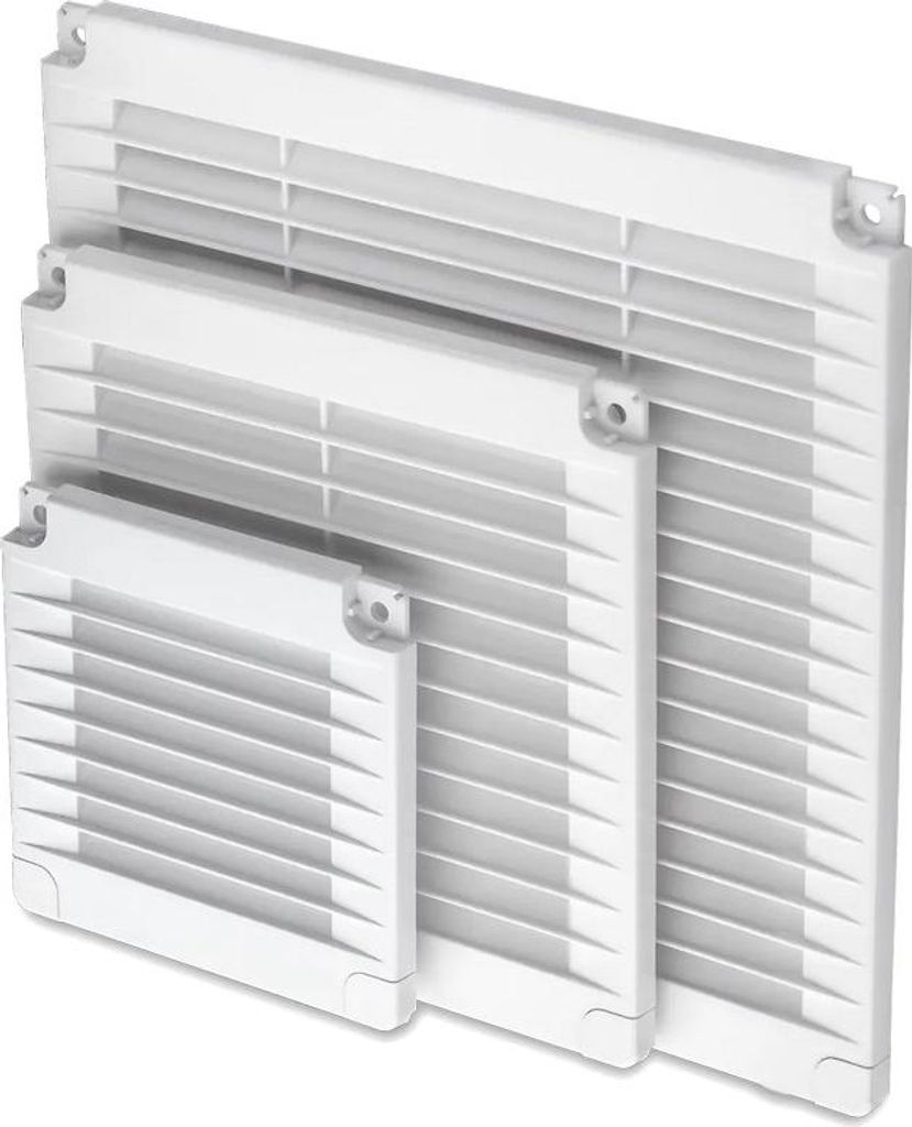 Griglia Di Ventilazione Con Tappi 350*350Mm Bianco Immagine del prodotto 