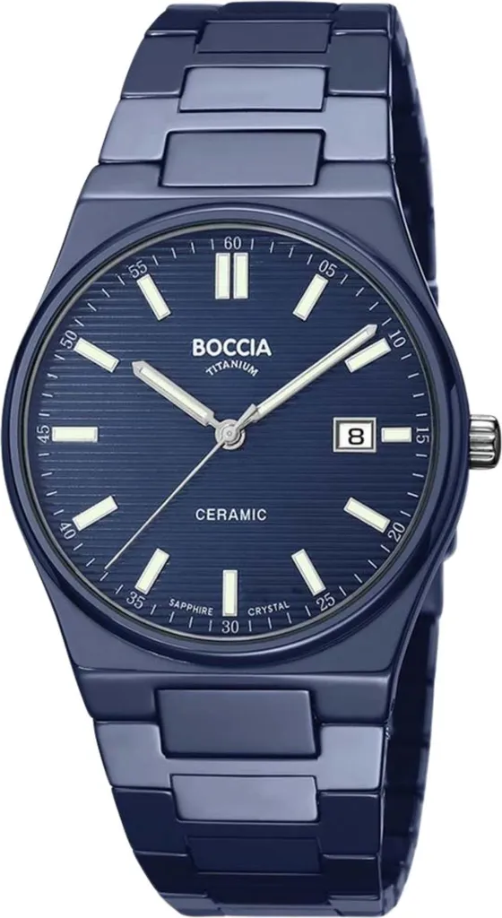 Montre homme anti-rayures en céramique pour en finir avec l'usure