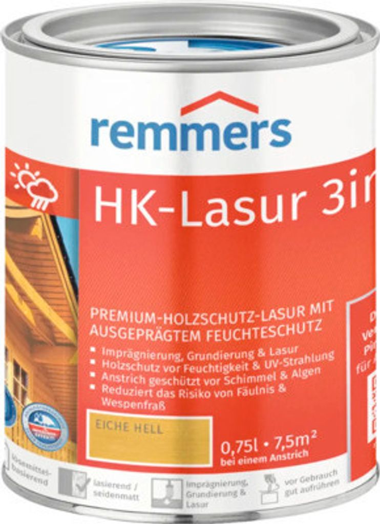 Remmers HK-Lasur jasny dąb 750 ml Zdjęcie produktu 