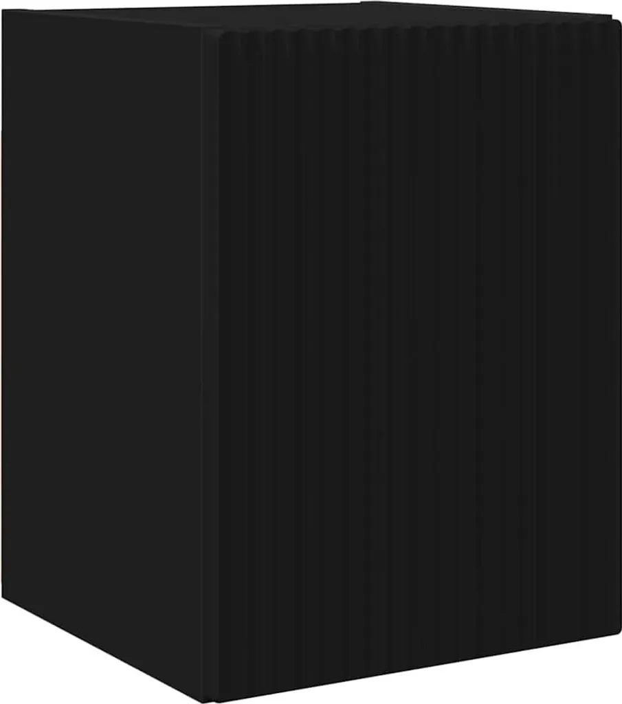 Offerta Mobile TV Sospeso Nero 30x31x40 cm - Legno Salvaspazio