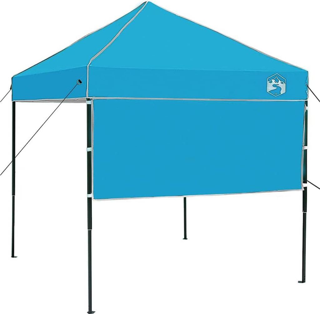 vidaXL Pavillon-Zelt Blau 194 x 194 x 251 cm Stoff