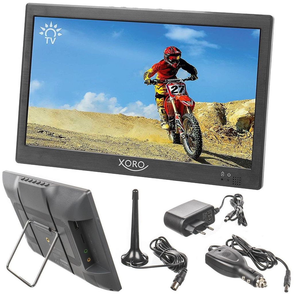 Xoro PTL 1055 TV LED portatile 25,6 cm/10,1" DVB-T2 con Immagine del prodotto 