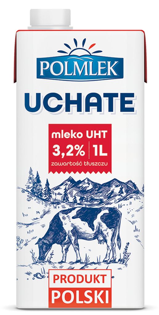 Milch Uchate Polmlek 3.2% 1 Liter Produktbild 