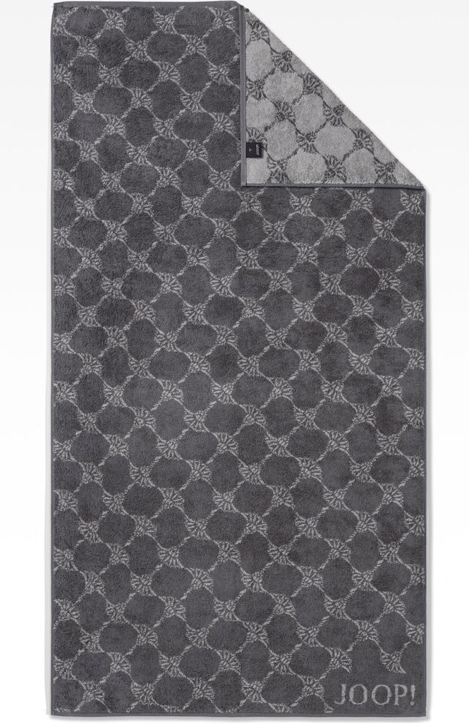 JOOP! Duschtuch Classic Cornflower 1611 Farbe anthrazit Größe 80x150 cm