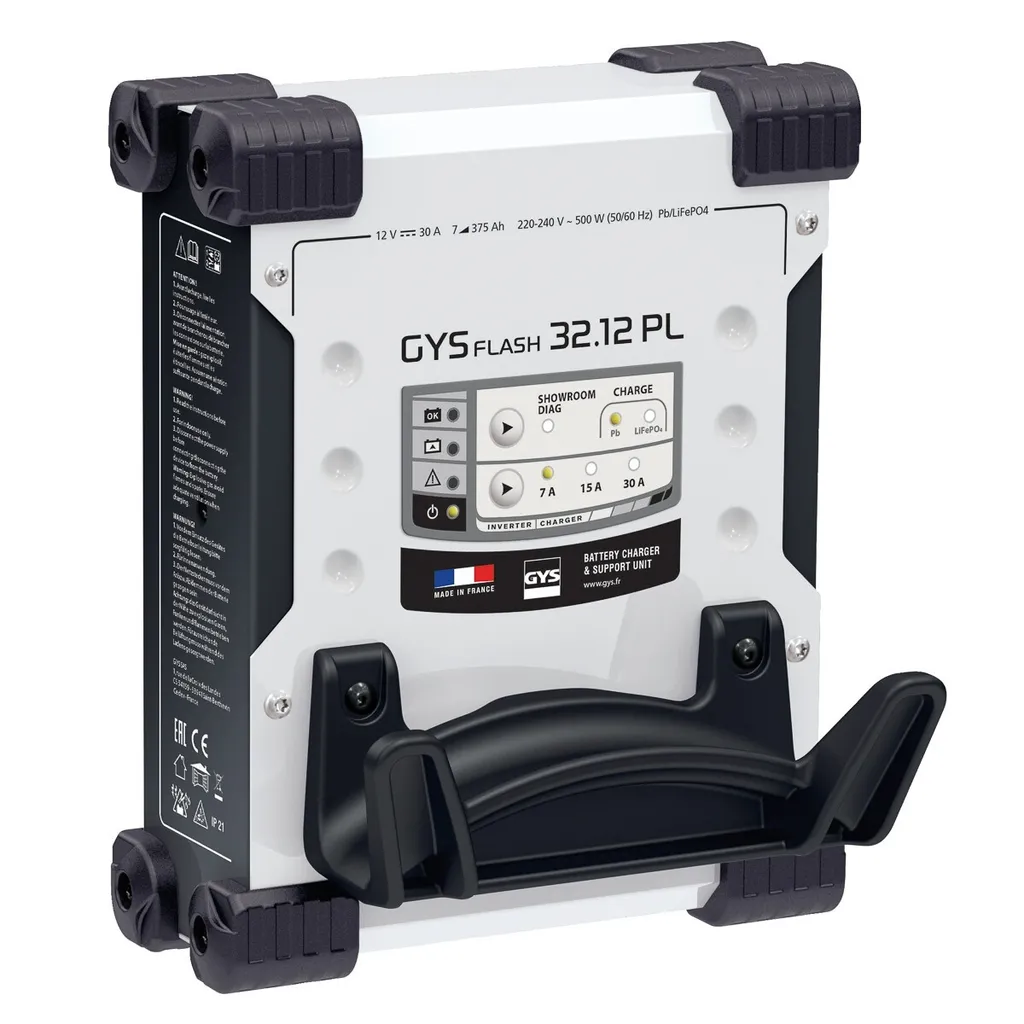 Maintenez vos batteries 12V avec le chargeur GYSFLASH 32.12 PL 30A GYS