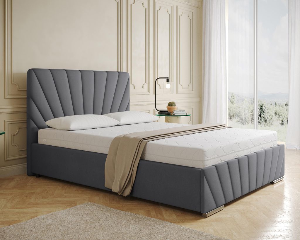 Polsterbett RAY - Komfortbett mit Stauraum, Doppelbett,