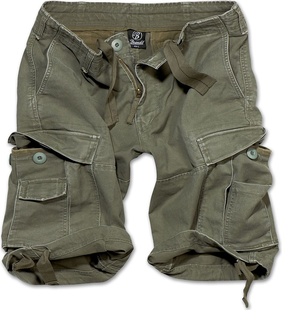 Brandit Vintage Shorts olive, XL Produktbild 