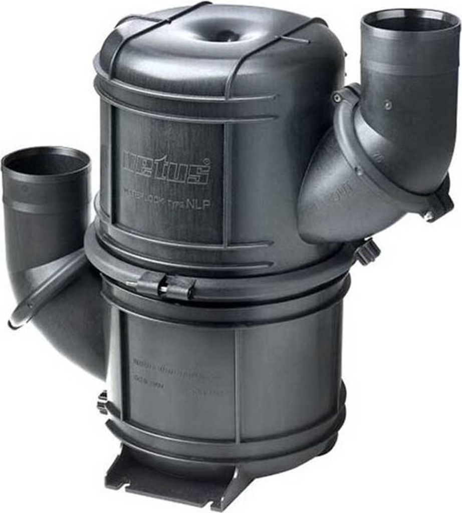 Vetus Nlp50 Hd Composite Wasserverteiler Schwarz 50 mm Produktbild 