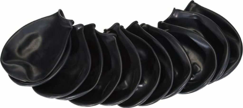 Pawz - Scarpa per cani XL 12,7cm Nero 12 pezzi - (278098) Immagine del prodotto 