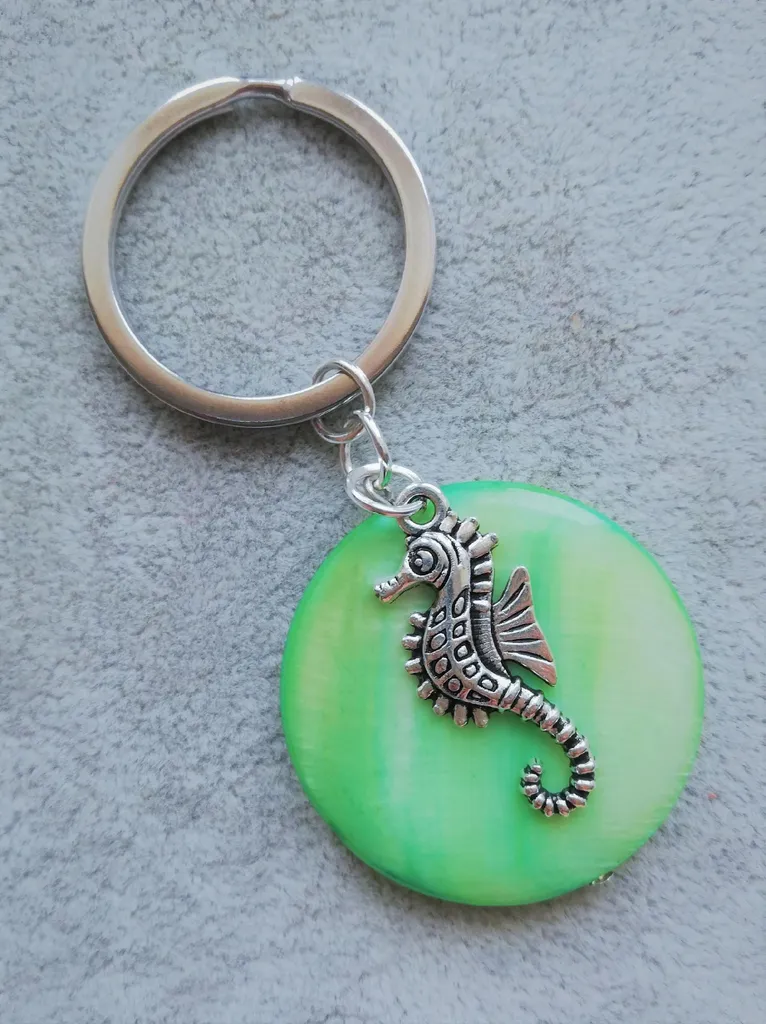 Portachiavi Con Fenicottero E Trifoglio – 'Be A Flamingo' Ispiratore, Regalo Per Donne E Amiche