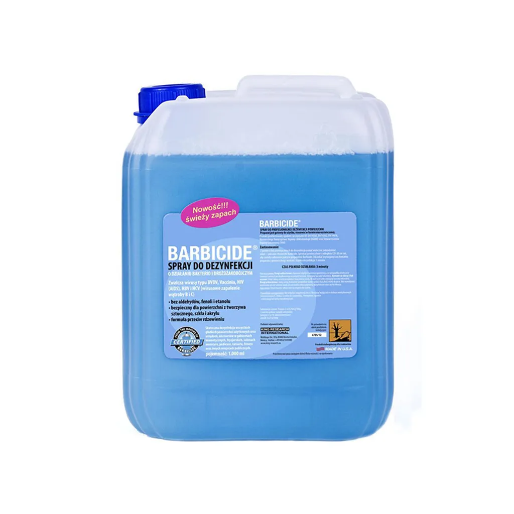 Recharge Désinfectante Barbicide 5L - Nettoyage Surfaces Professionnel