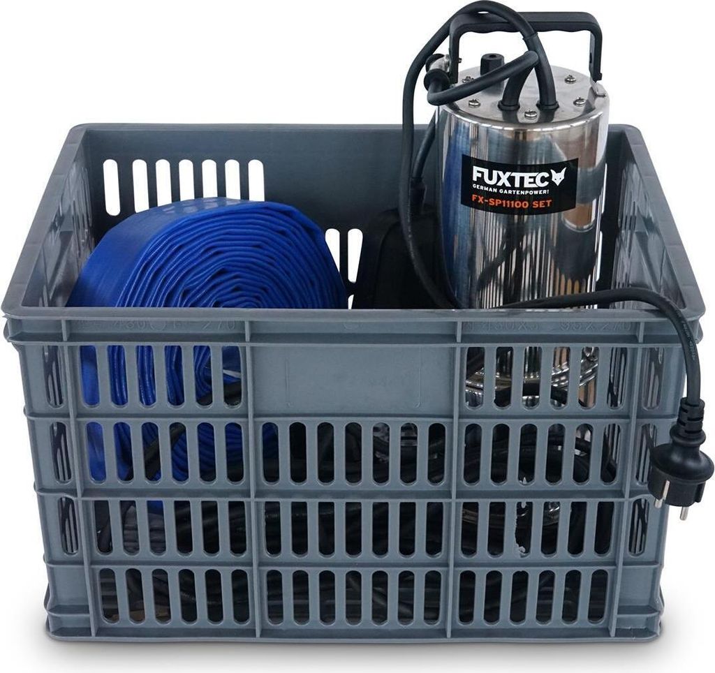 FUXTEC Schmutzpumpe FX-SP11100 - bis zu 15.000 l/h | 11m Produktbild 