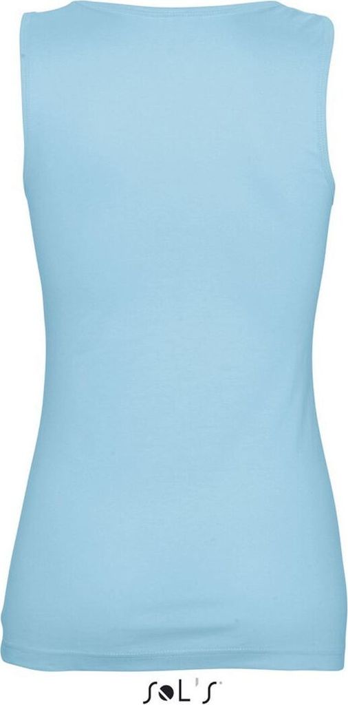 SOLs 11475 | WomenŽs Tank Top Jane Damen T-Shirt - Farbe: Atoll Blue - Größe: XL