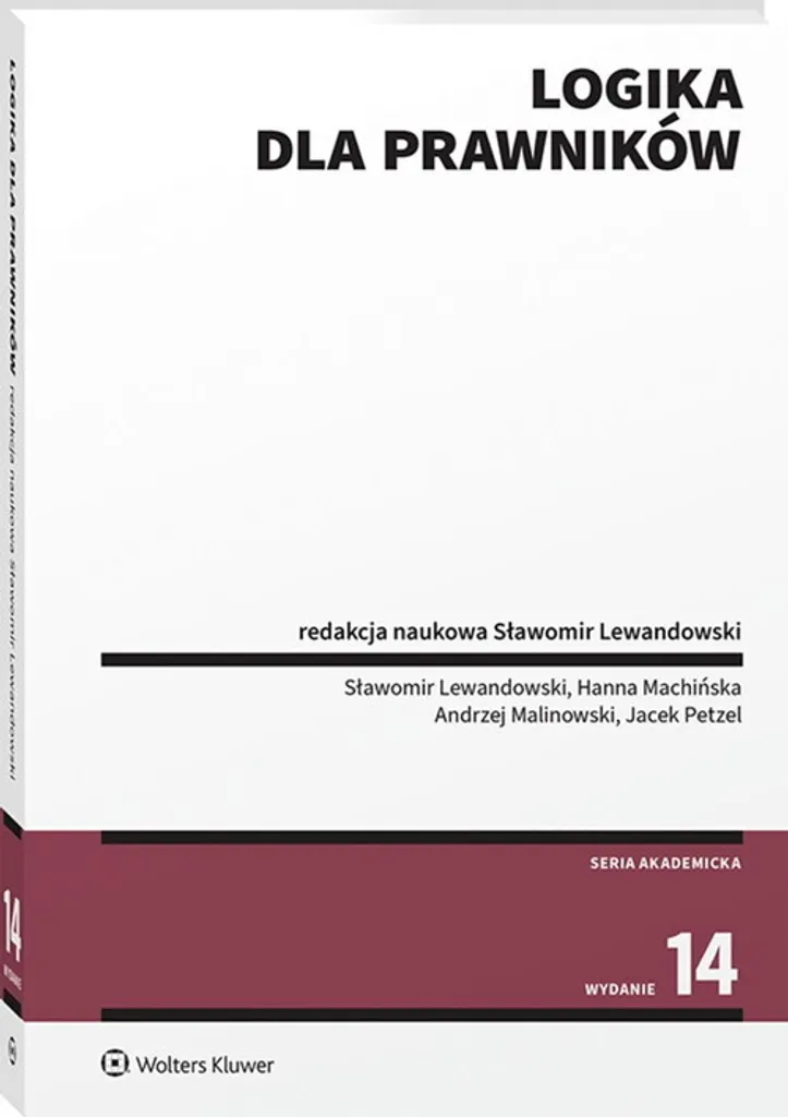 Logika dla prawników Wolters Kluwer - Méthode de Raisonnement Logique