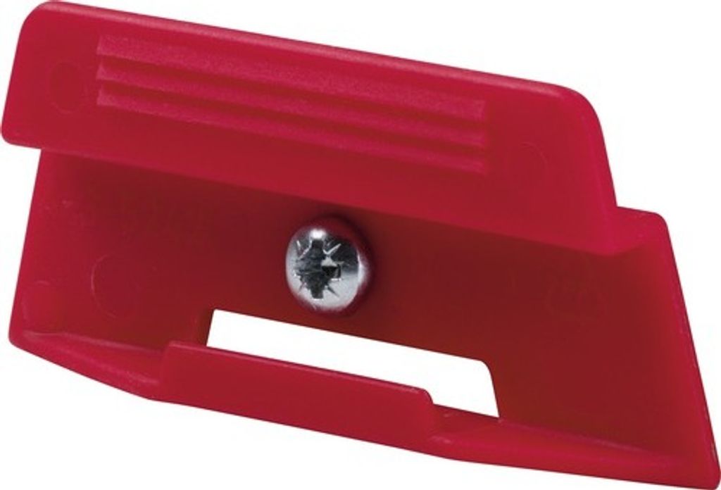 Leistenclip rot für SL4/SL5/SL18/SL20 Pack=24 St. Produktbild 