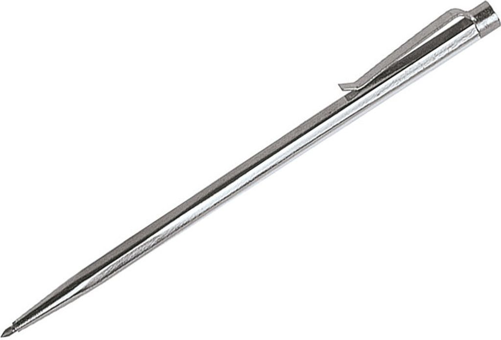 Präzisions-Hartmetall-Reißnadel 150 mm mit Ansteck-Clip für konturscharfe Anrisse