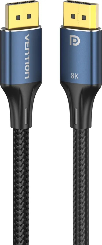 Câble DisplayPort 1.4 Vention HCELI 3m, Cordon Vidéo 8K Bleu pour PC - 5