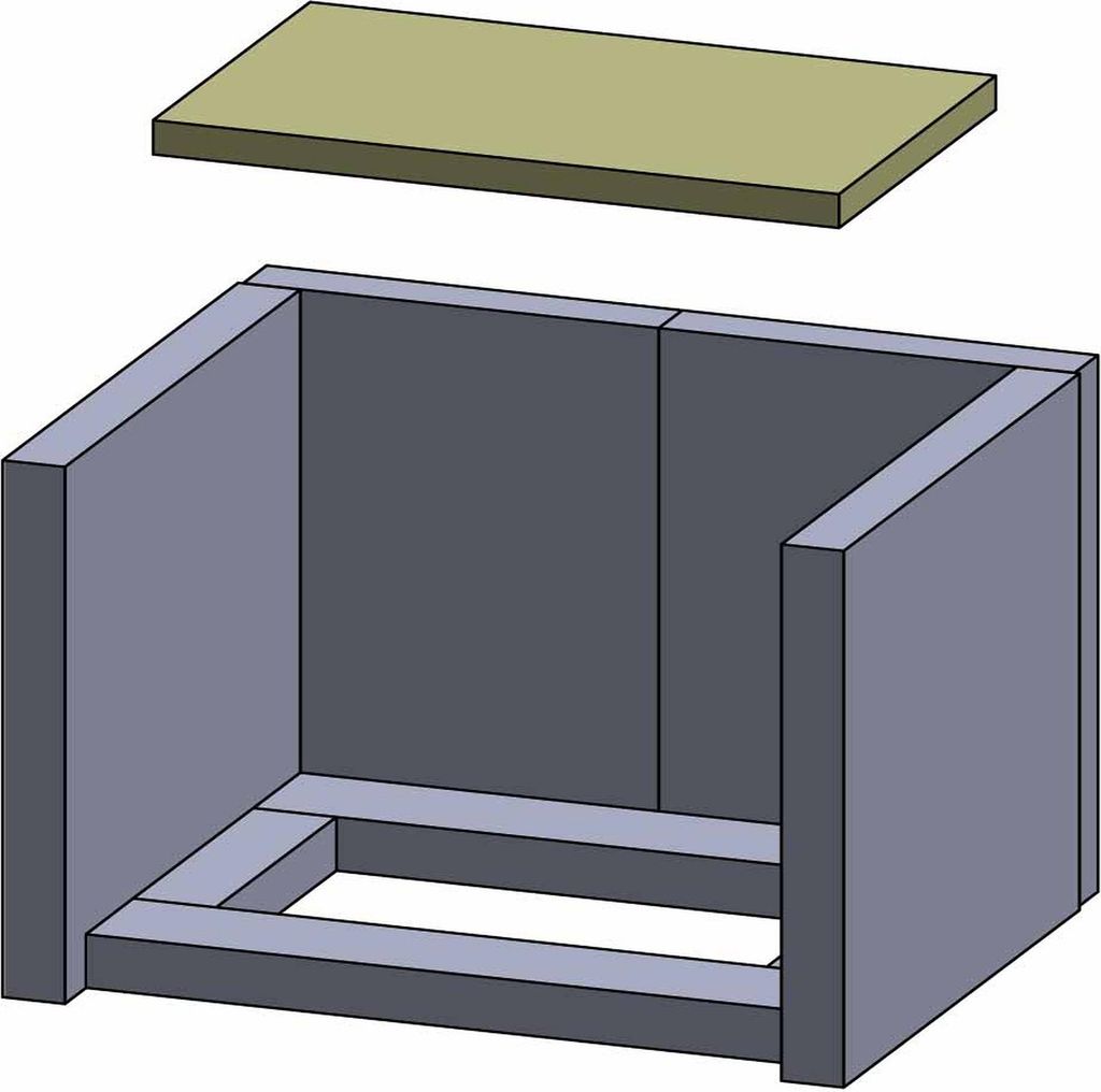 Heizgasumlenkplatte 330 x 200 x 20 mm (Vermiculite) passend für Haas+Sohn **