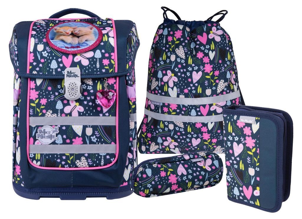 McNeill Schulranzen Ergo Compacto Schoolbag Set 5-teilig In Produktbild 
