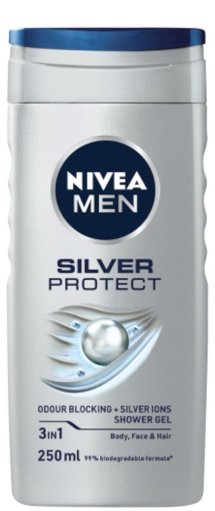 Nivea Sprchový gel Men – Silver Protect 250 ml Obrázek produktu 