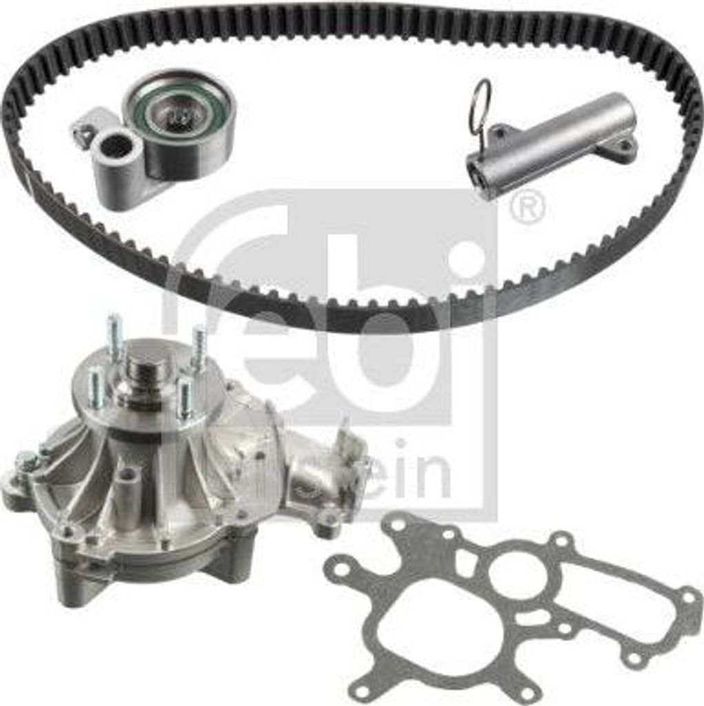 FEBI BILSTEIN 173565 Wasserpumpe + Zahnriemensatz OE 1350567042 kompatibel mit Hiace, Hilux, Land Cruiser, 3er E36, Z3er E36, Polo 9N