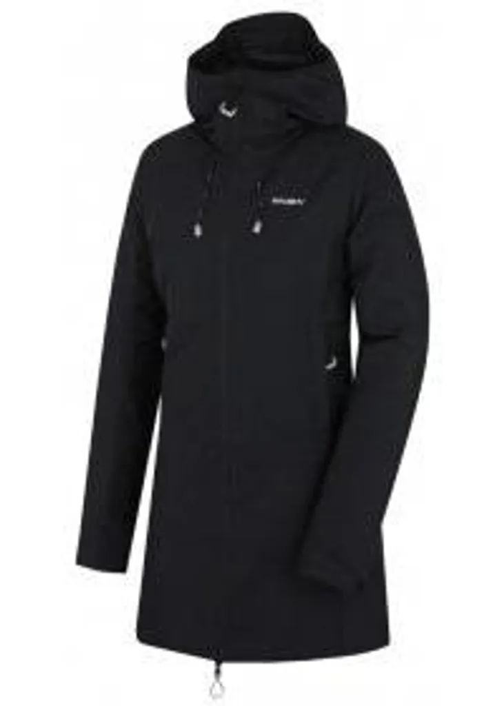 Husky Naveli L Noir M : Veste technique de randonnée isolante et légère