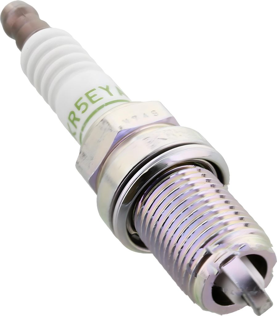 Zündkerzen Set NGK 2x BKR5EYA V-Line Zündkerze entstört, 19,0mm Langgewinde Ø 14,0mm Hex 16,0mm, Elektrodenabstand 0,85mm, Wärmewert 5, 2087
