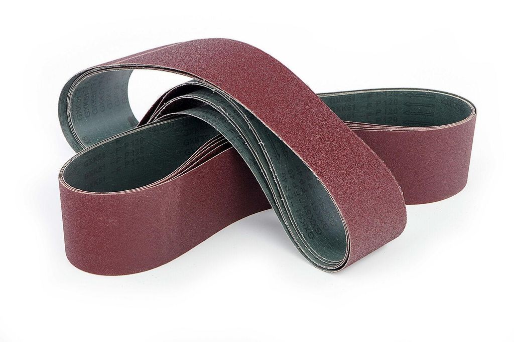 Schleifband Schleifpapier Schleifen 150x1220 mm > K100