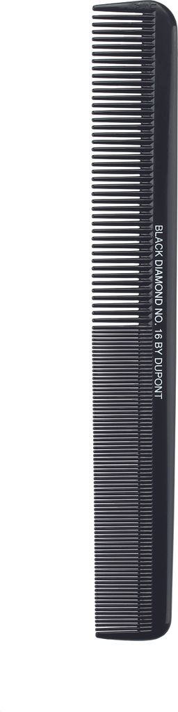 Efalock Black Diamond Ondulierkamm #16