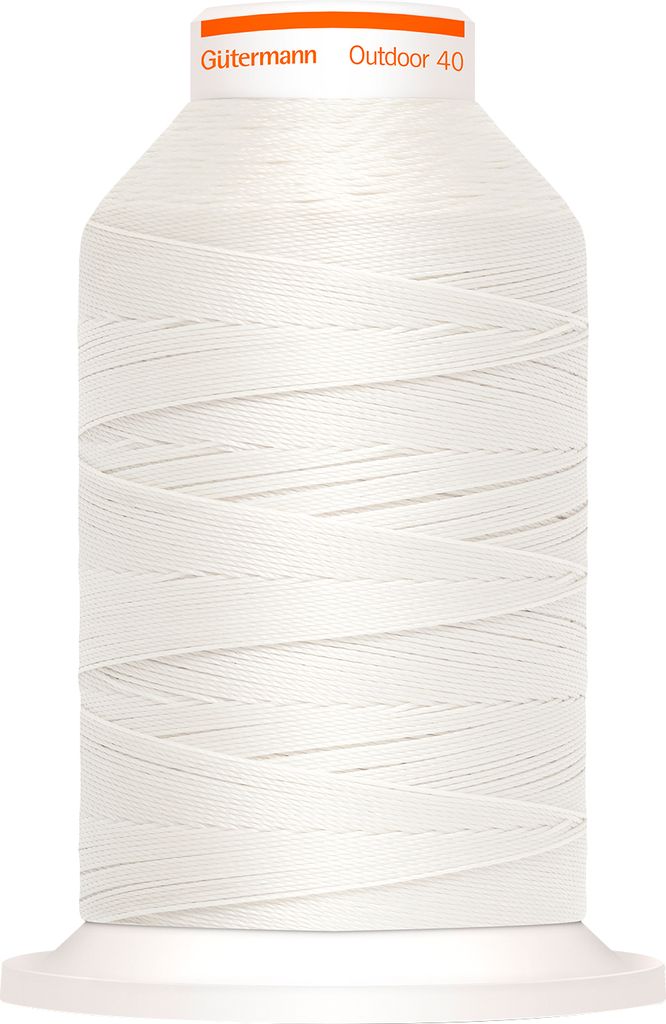 Gütermann Nähgarn Outdoor 400m Weiß, Col 1005