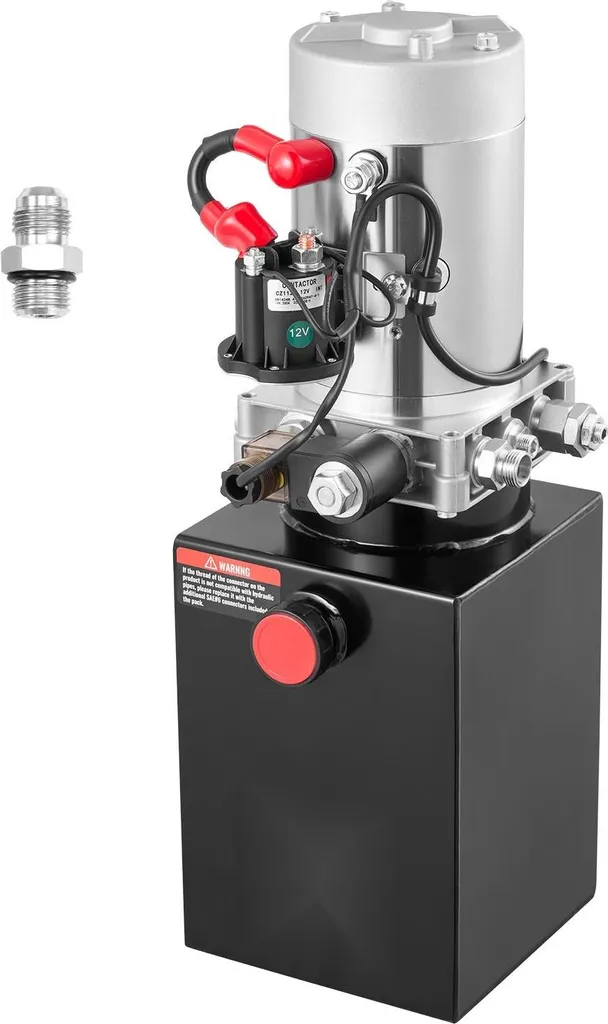 Groupe hydraulique simple effet 22 MPa avec débit de 3,4 L/min 12V