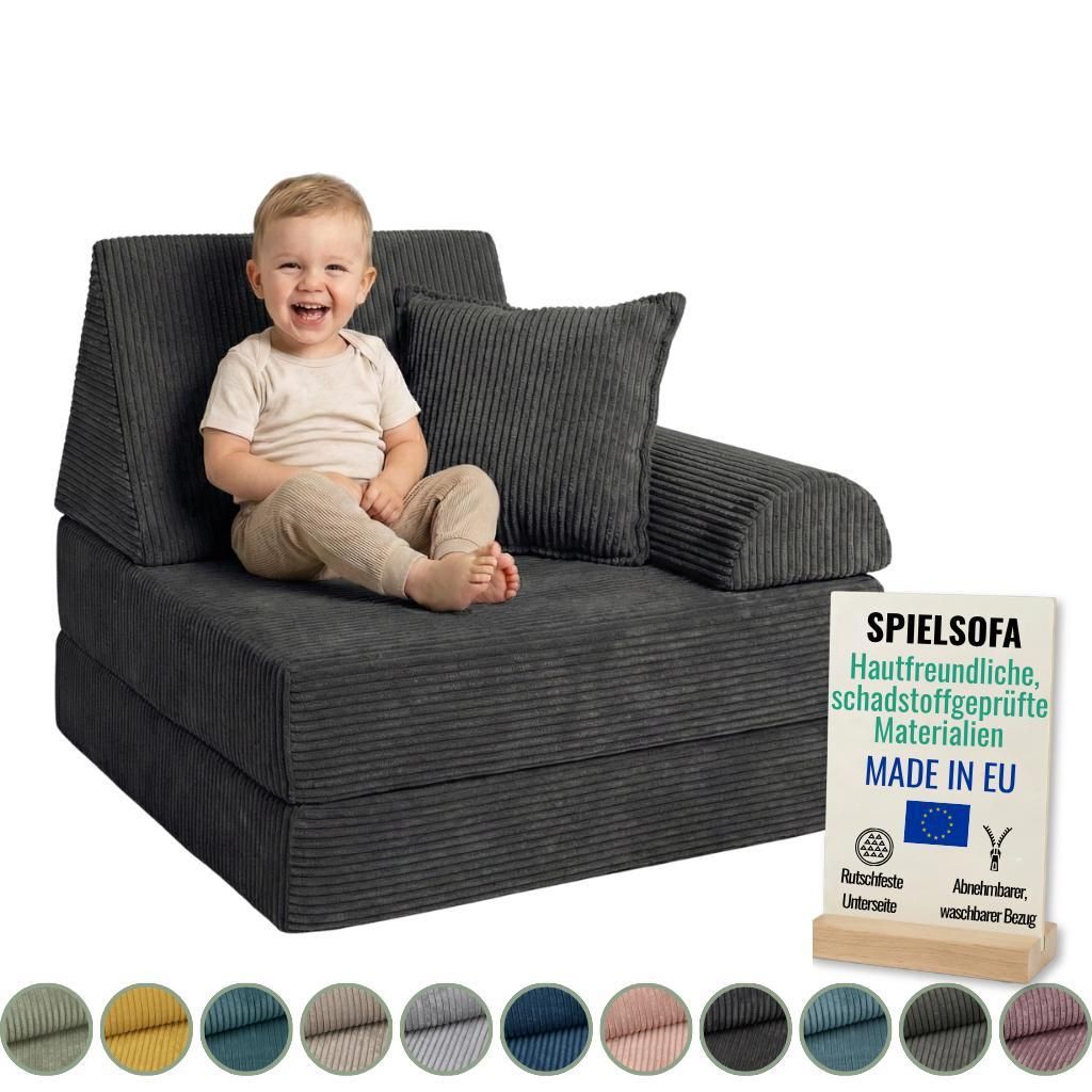 Pillows24 – Spielsofa für Kinder aus Cordstoff | Produktbild 