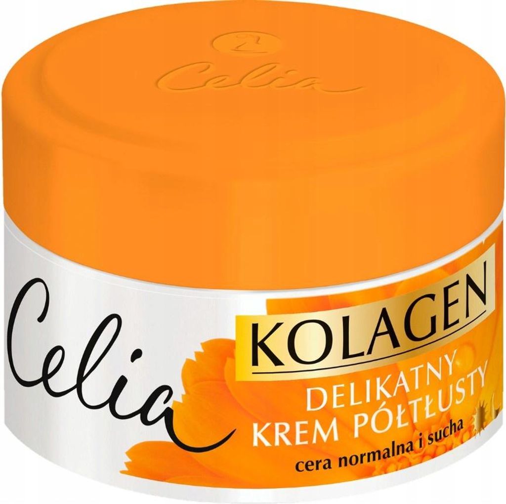 HALBREICHE GESICHTSCREME MIT RINGELBLUME Celia Collagen 50 Produktbild 