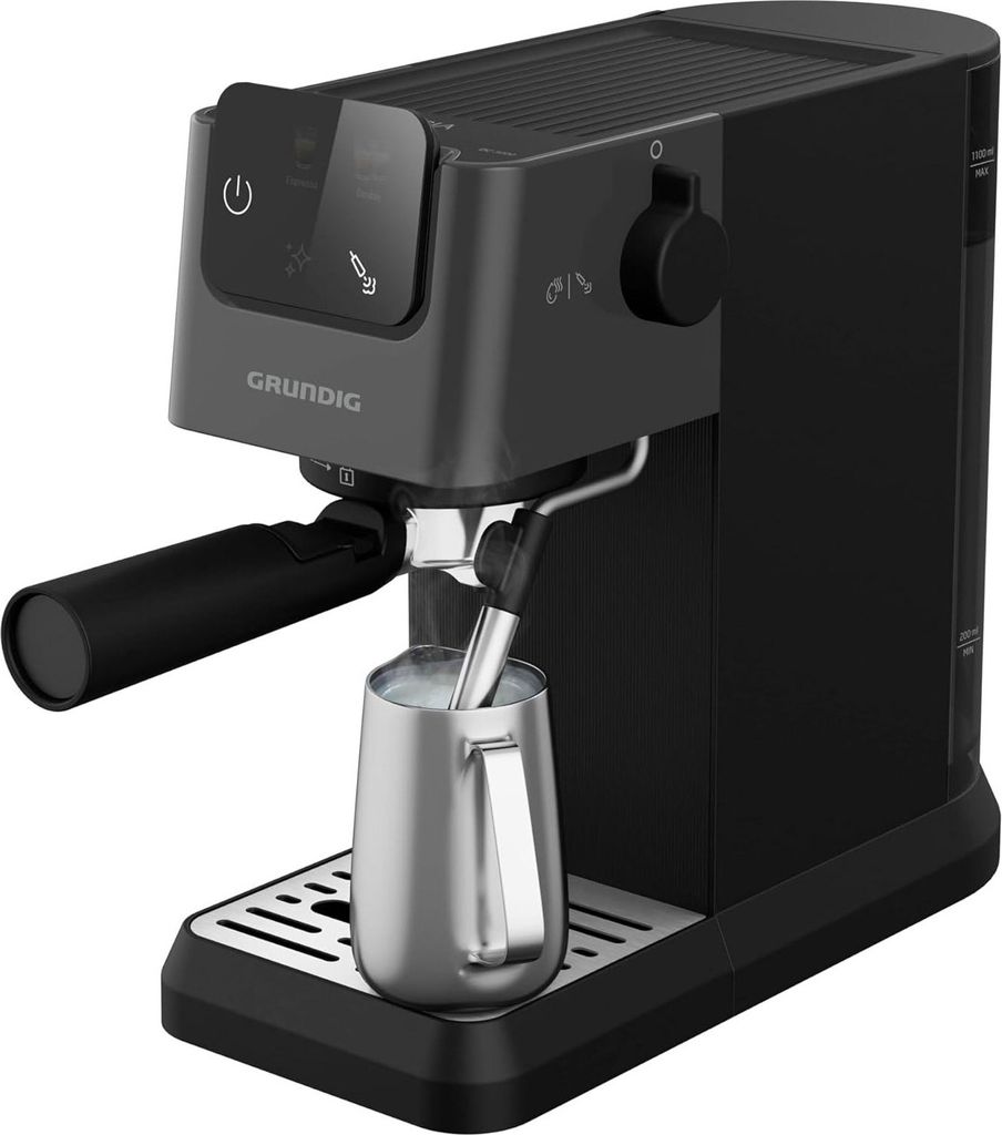 Ekspres przelewowy Grundig 15 bar dysza do mleka KSM 4330 Zdjęcie produktu 4