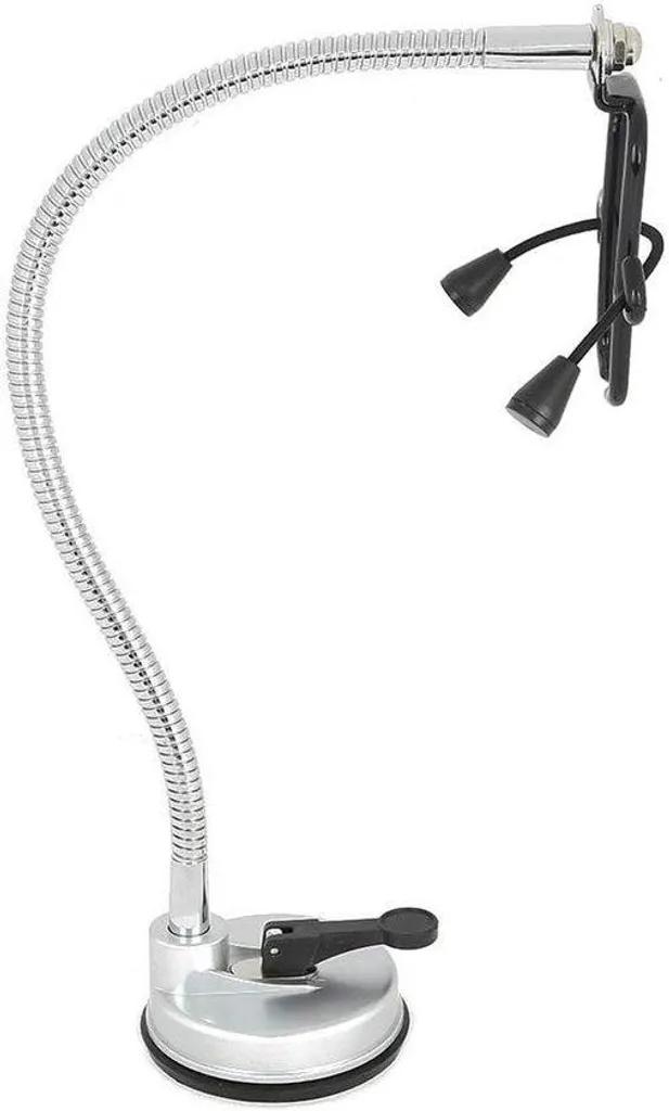 Support pivotant pour sèche-cheveux 115 x 60 cm - Fixation murale robuste
