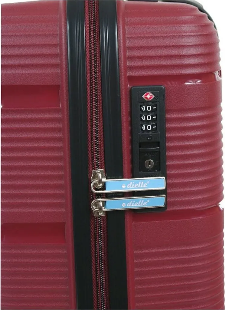 Valises Dielle 17050BO ultra légères avec roulettes multidirectionnelles - 4