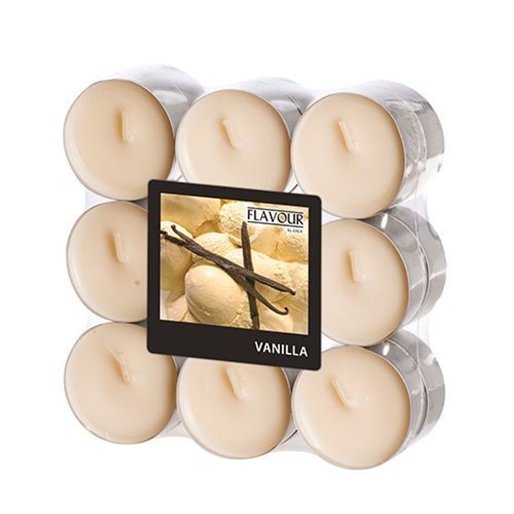 "GALA" Duftlichte Ø 37,5 mm · 16,6 mm creme - Soft Vanilla Produktbild 