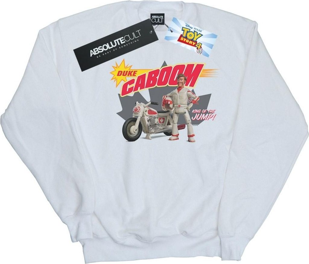 Disney - "Toy Story 4 King Of The Jump" Sweatshirt für Herren BI50200 (M) (Weiß)