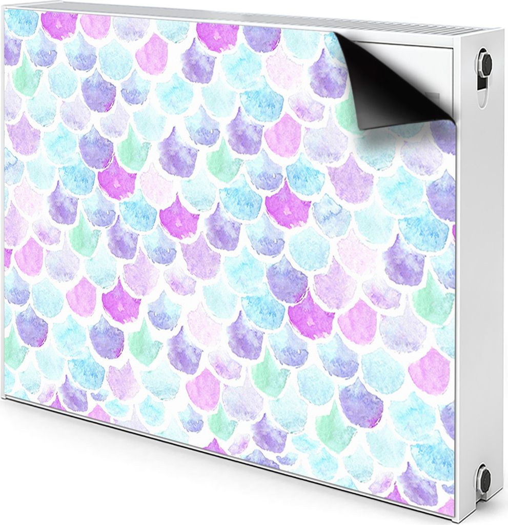 Magnet Heizkörper Heizkörper-Abdeckung Heizkörperabdeckung 80x60 cm - Farbig, tropfen