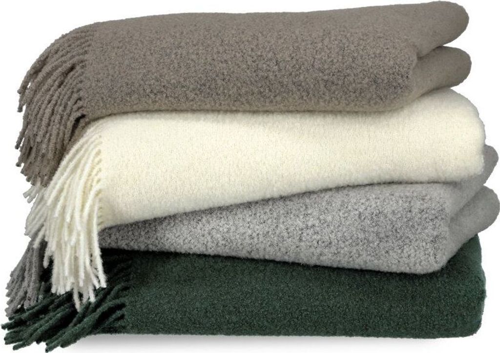 Schöner Wohnen Plaid Feel Farbe offwhite Größe 140x200