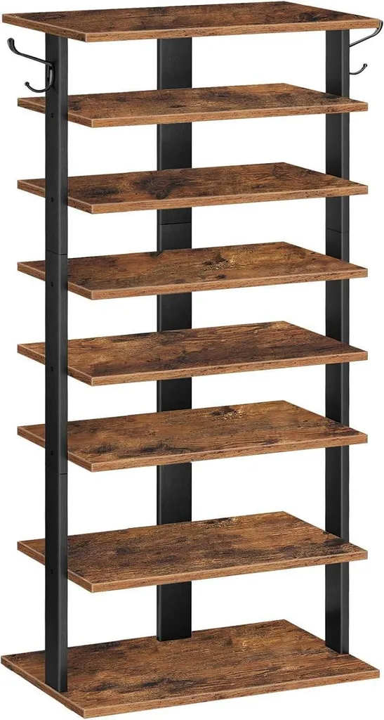 Organisateur de chaussures vertical HOOBRO pour couloir encombré