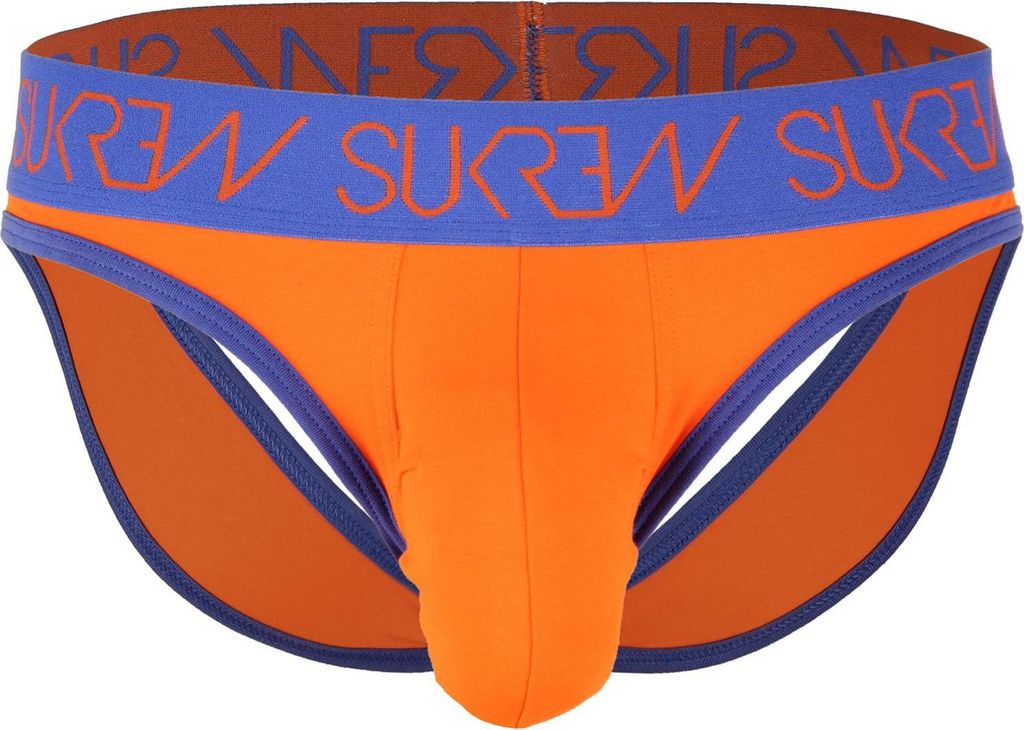 SUKREW V-Brief Flame Orange - Größe XL