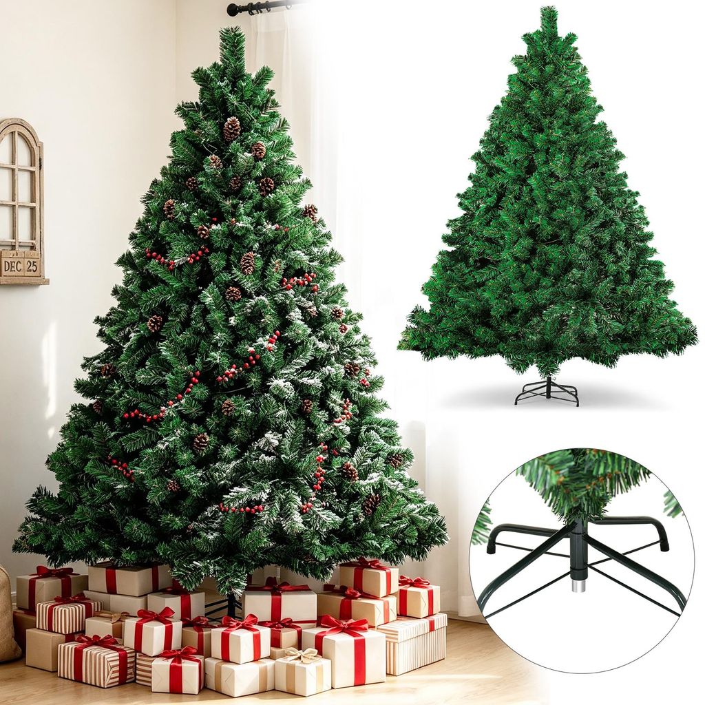 Albero di Natale artificiale Eikuavons, altezza 210 cm, con Immagine del prodotto 
